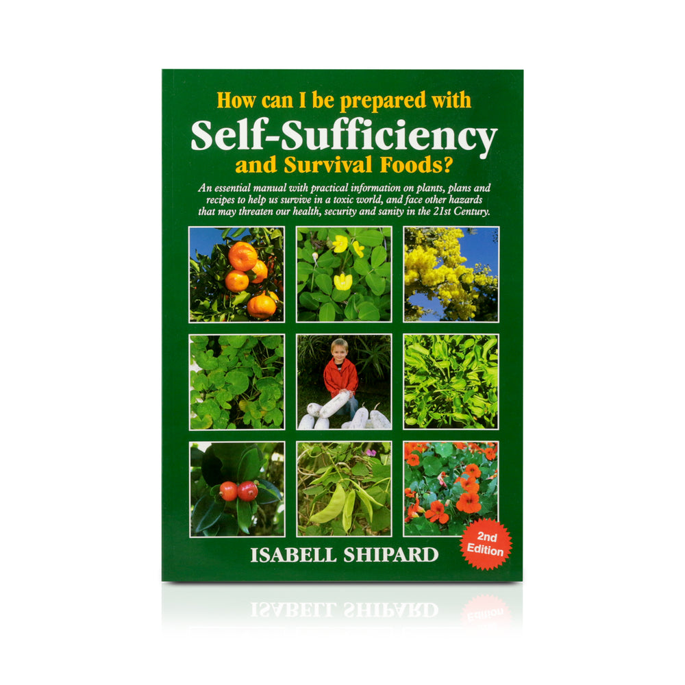 Book- Self Sufficiency and Survival Foods - Happy Herb Co