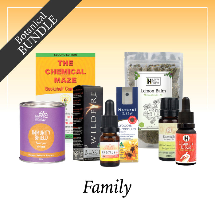 Family Herbal First Aid Bundle